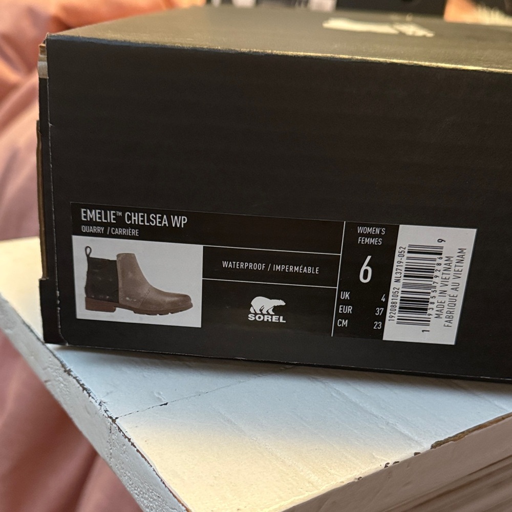 Sorel Gray Ankle Boots - Picture 6 of 6